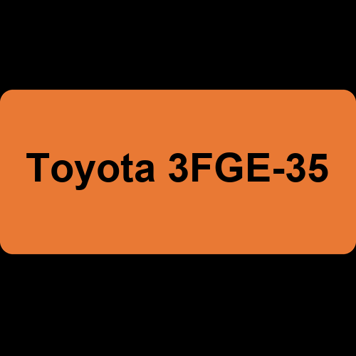 Toyota 3FGE-35